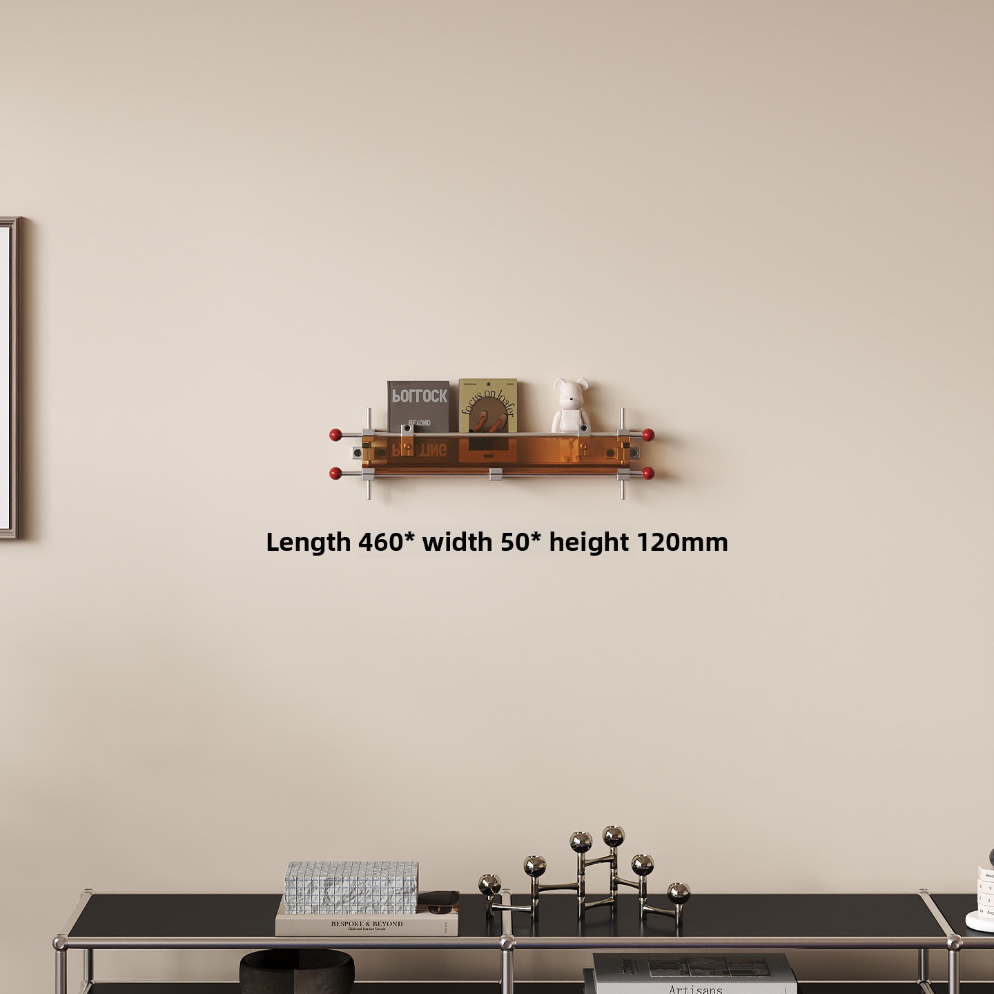 Lighting And Decor Magazine - Estante de pared acrílico Light-Axis para