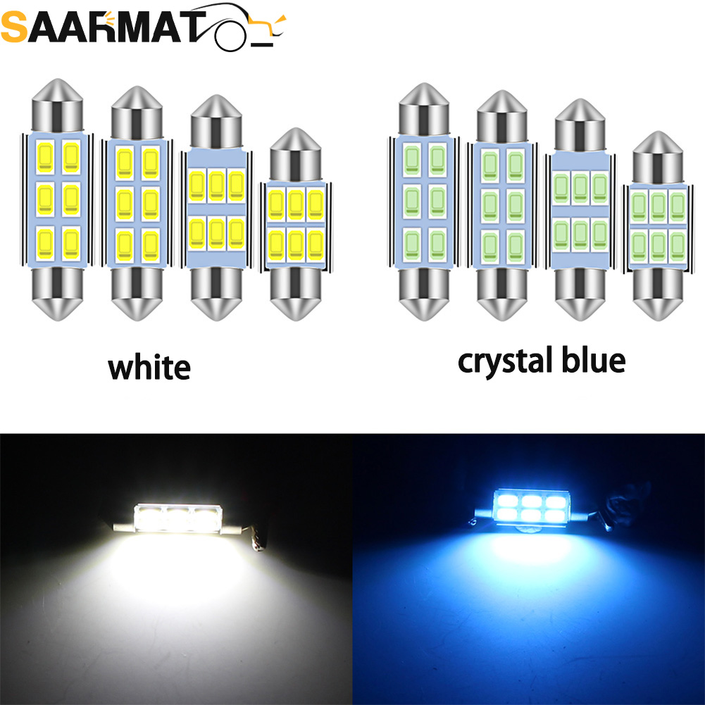 Colour Changing Bulb - 4 Uds C5W Led Festoon-31mm 36mm