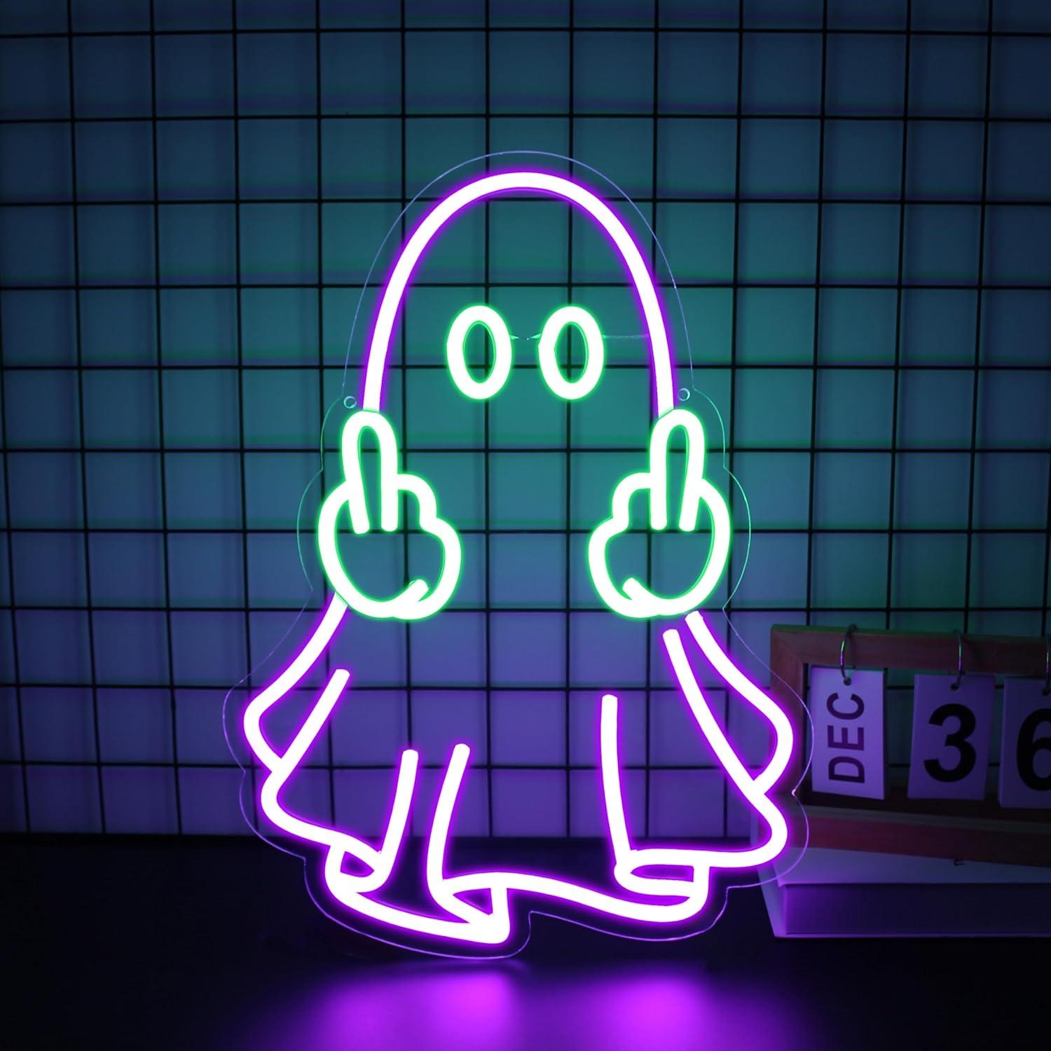 Lighting Decor Home - Letrero Luminoso LED USB con Efecto