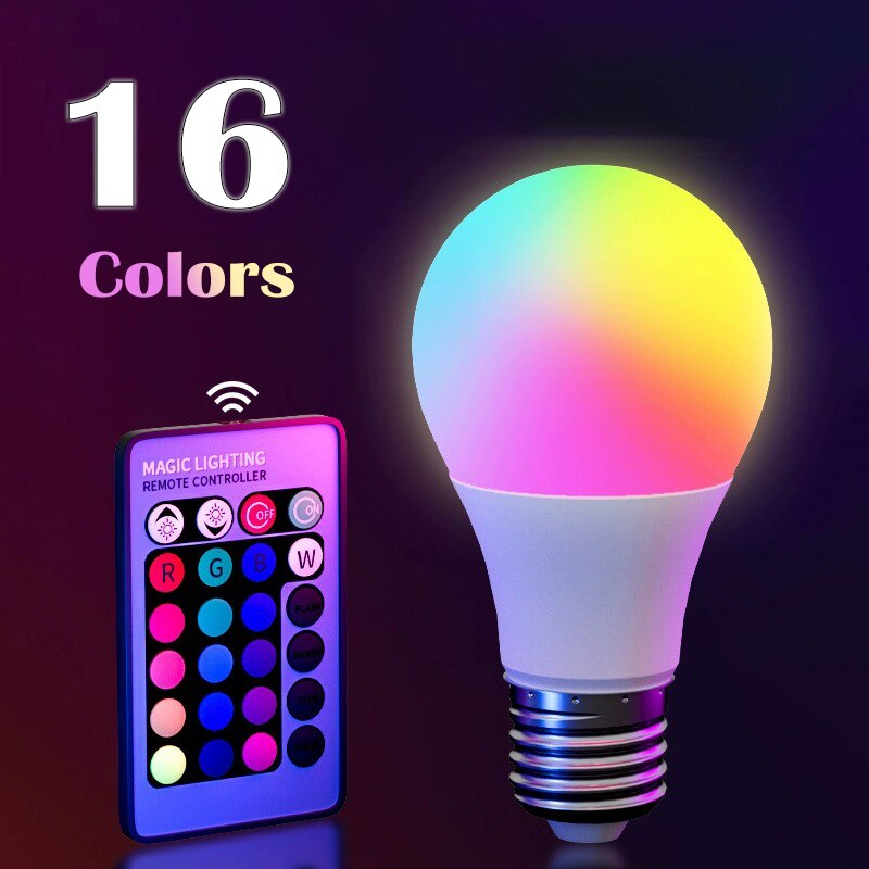 Colour Changing Bulb - Bombilla LED RGB E27 220V de