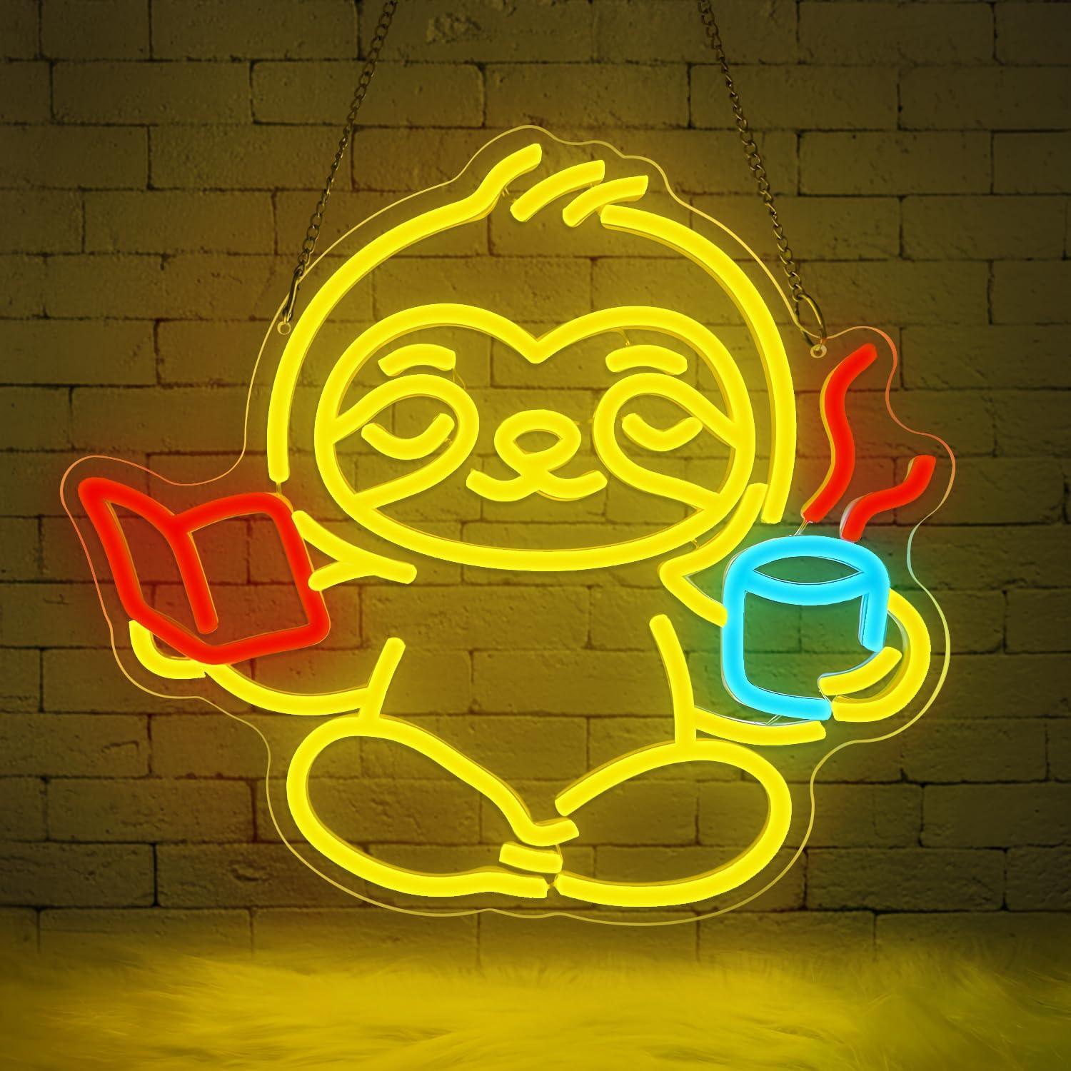 Lighting Decor Home - Letrero Luminoso LED USB con Diseño