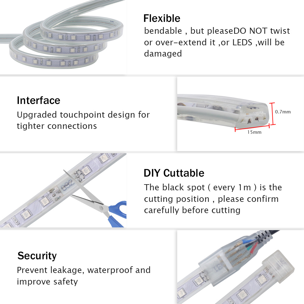 Tira de luces Led RGB con Blue - Decor Lighting Uk reseña y precio