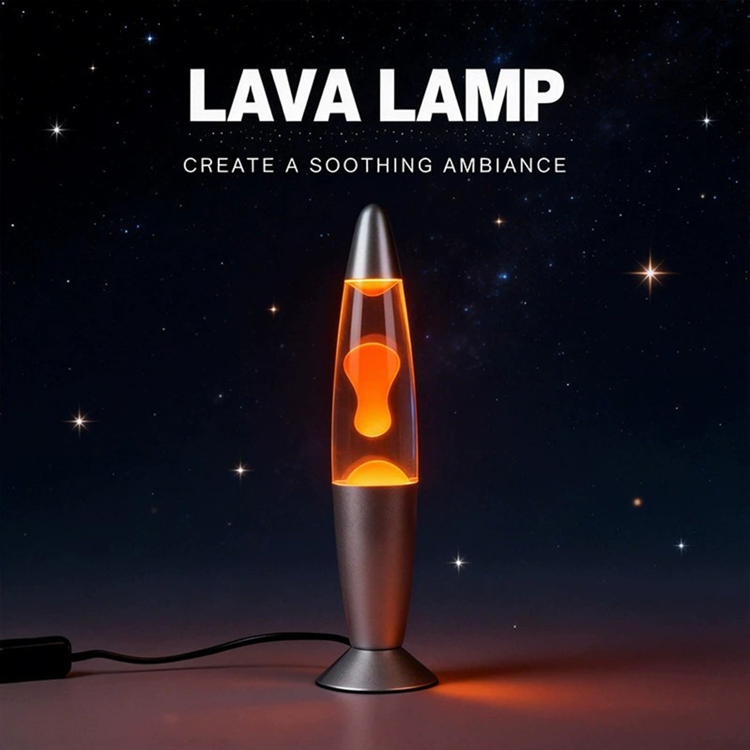Lámpara decorativa de medusa,  - Lava Lamp Desktop reseña y precio