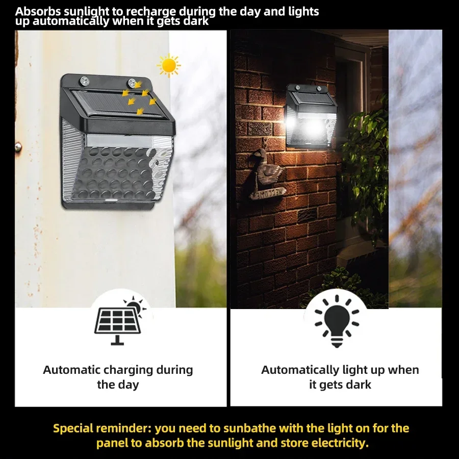 Luz Solar LED con Sensor de Mo - Decor Lighting Lamps reseña y precio