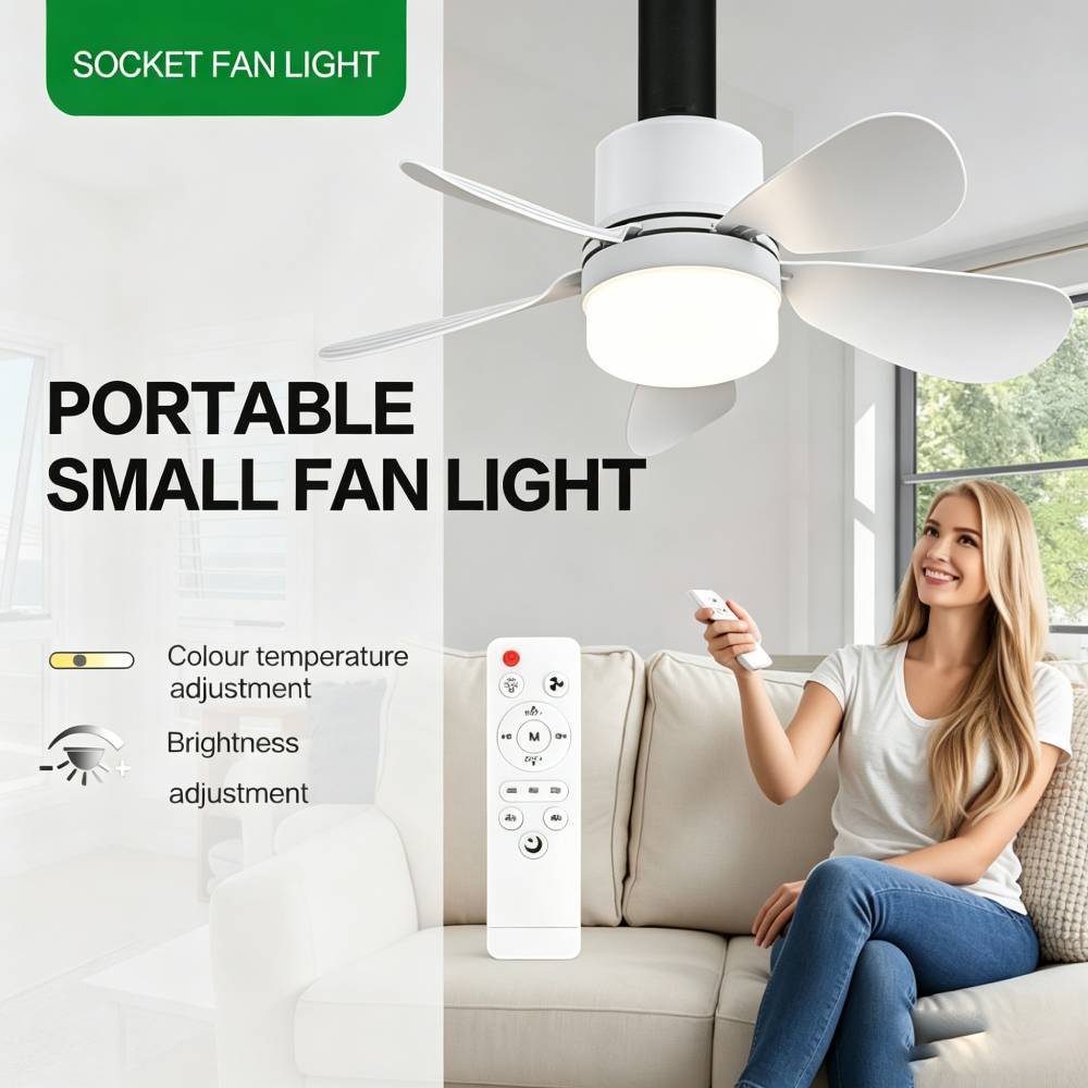 Ventilador de Techo con Luz y  - Lighting Decor Home reseña y precio