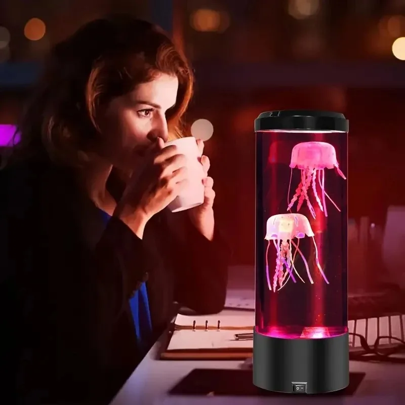 Lámpara de Lava de medusas par - Lava Lamp Desktop reseña y precio