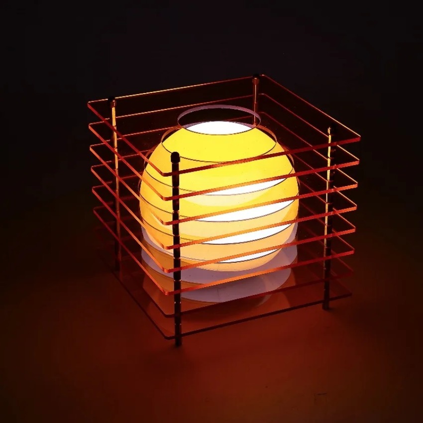 Lámpara de acrílico DIY de mil - Lighting Decor Home reseña y precio