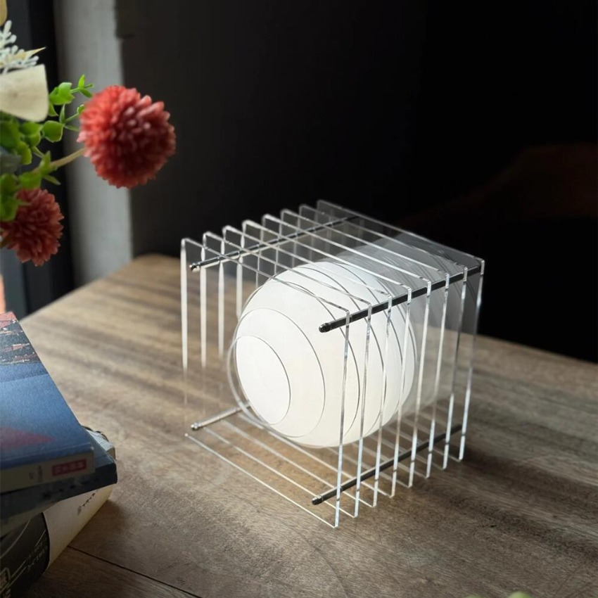 Lámpara de acrílico DIY de mil - Lighting Decor Home reseña y precio