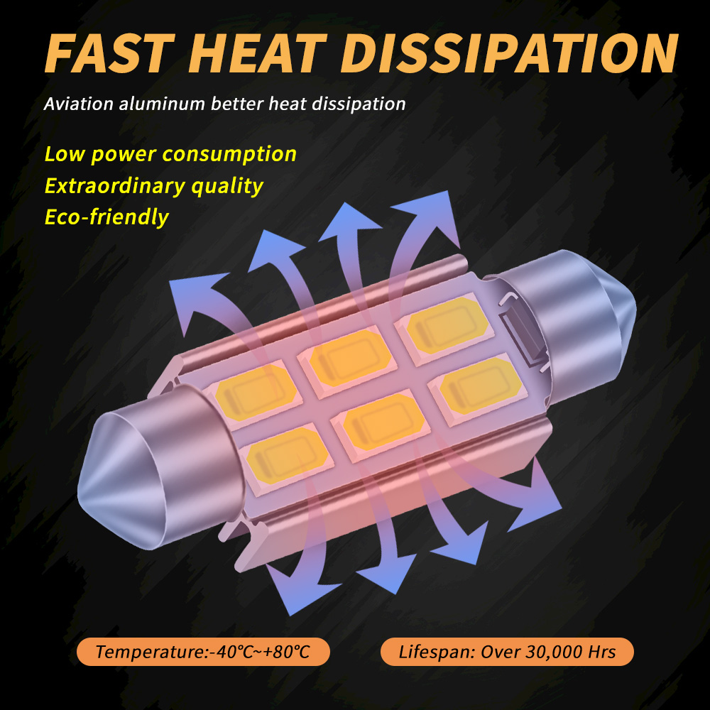 4 Uds C5W Led Festoon-31mm 36m - Colour Changing Bulb reseña y precio