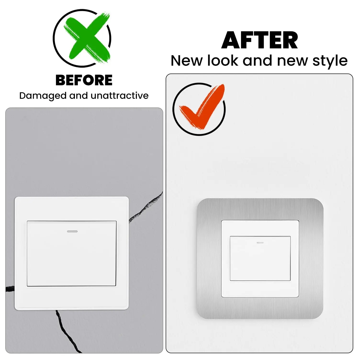 4 piezas de interruptor de luz - Decor Lighting Uk reseña y precio