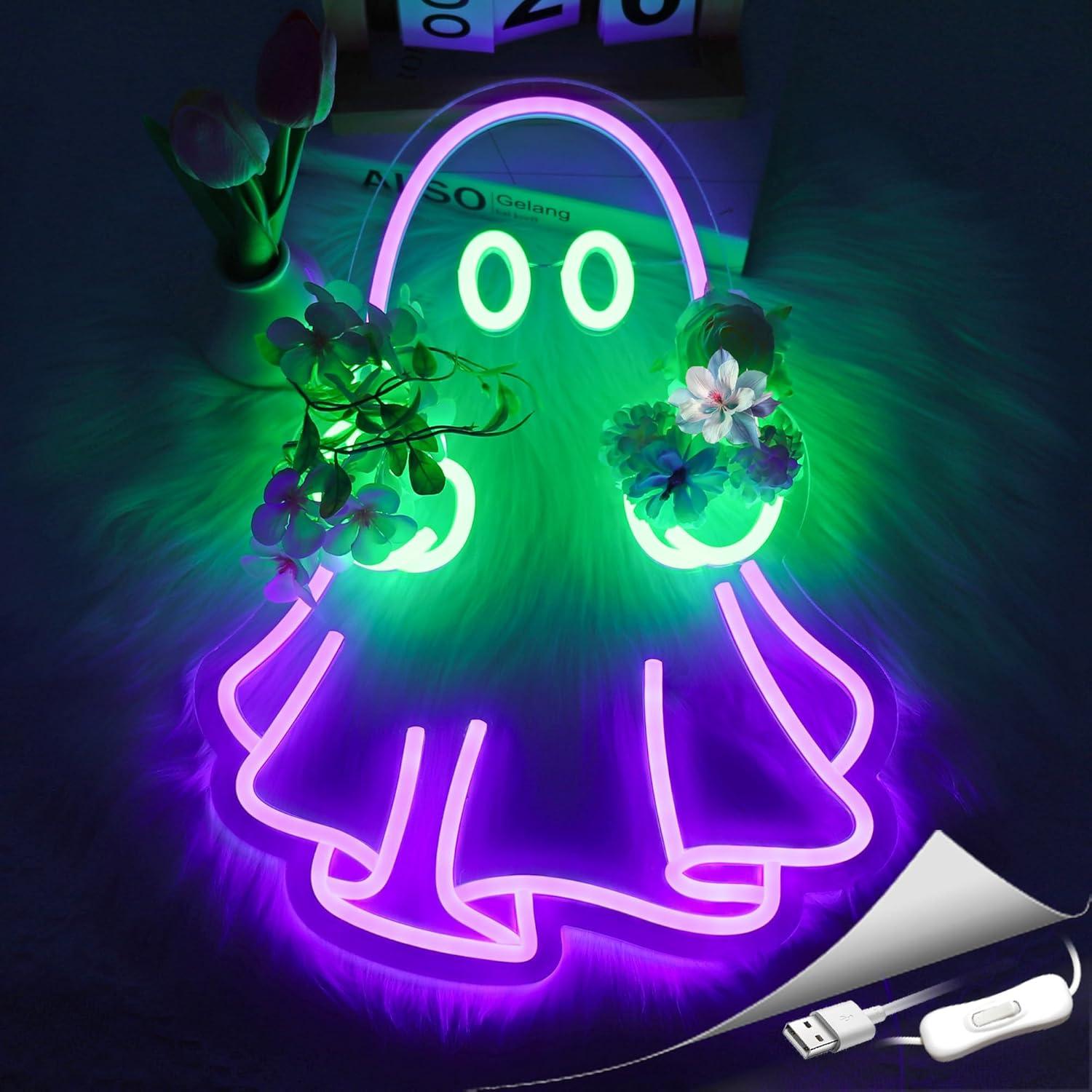 Letrero Luminoso LED USB con E - Lighting Decor Home reseña y precio