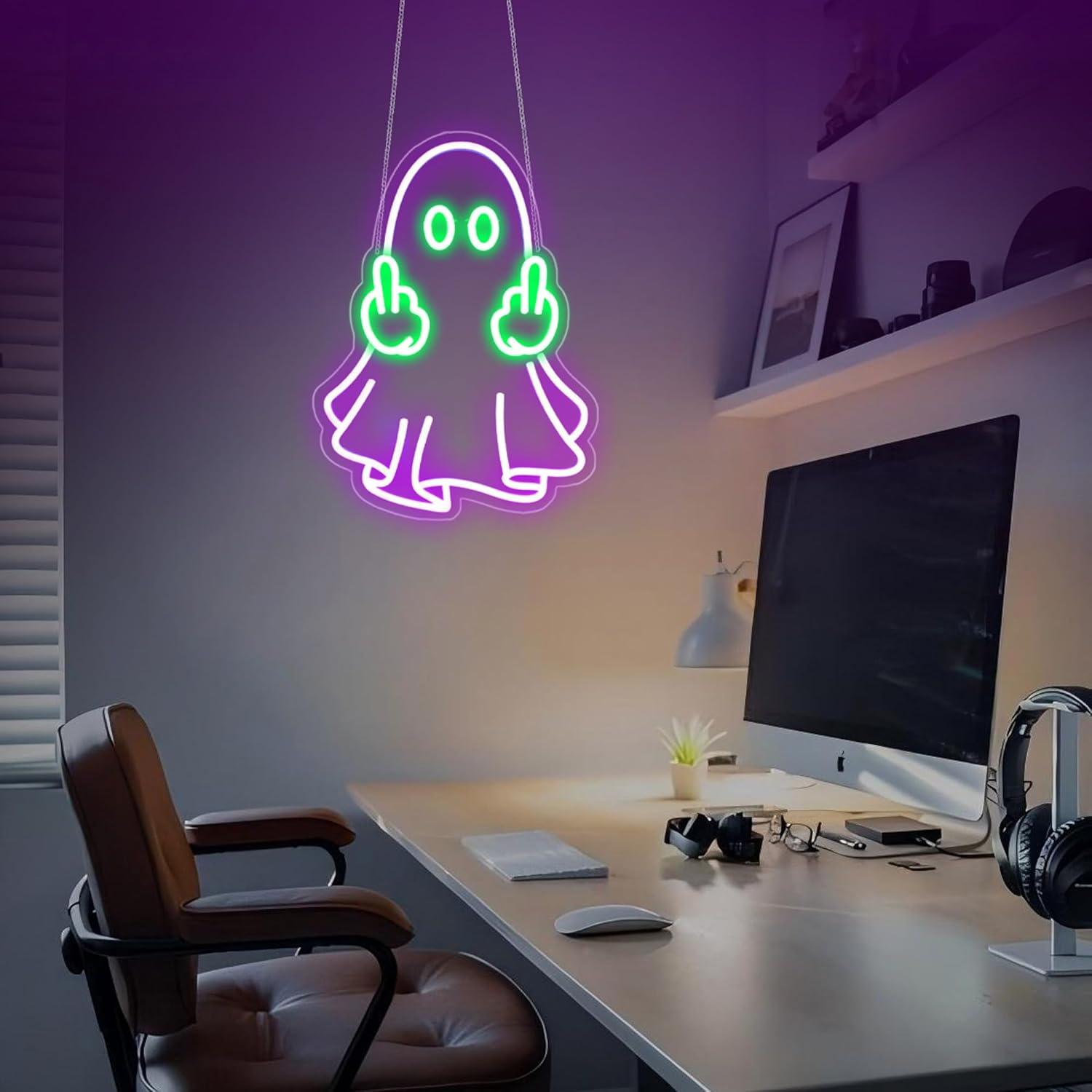 Letrero Luminoso LED USB con E - Lighting Decor Home reseña y precio