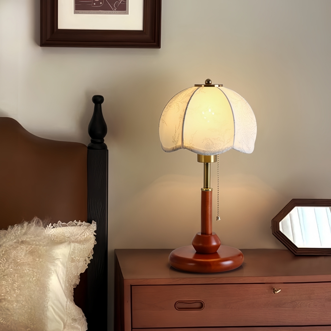 Lámpara de Mesa Vintage con Fo - Decor Lighting Lamps reseña y precio