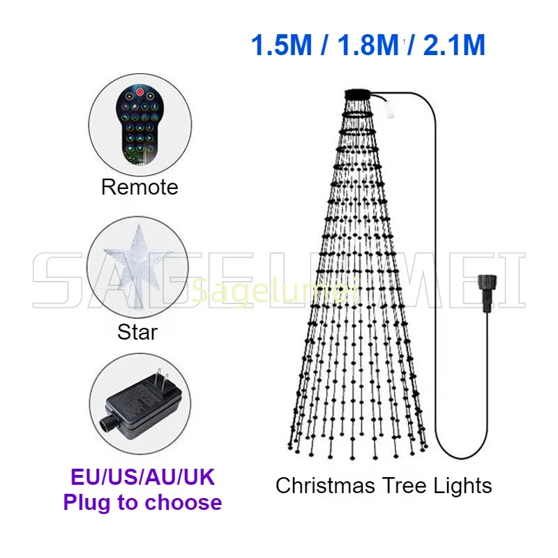 RGBIC 400LEDs luces navideñas  - Decor Lighting Uk reseña y precio
