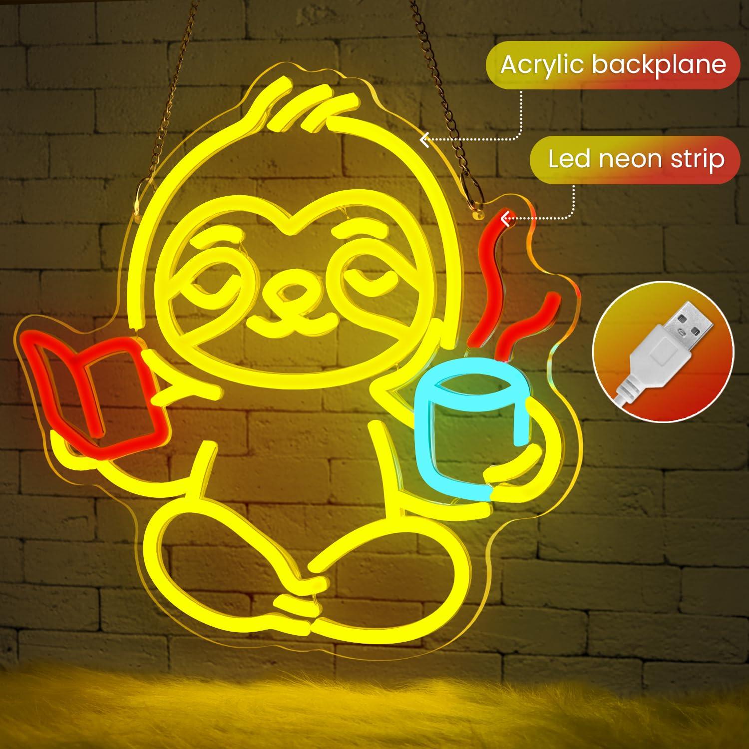 Letrero Luminoso LED USB con D - Lighting Decor Home reseña y precio