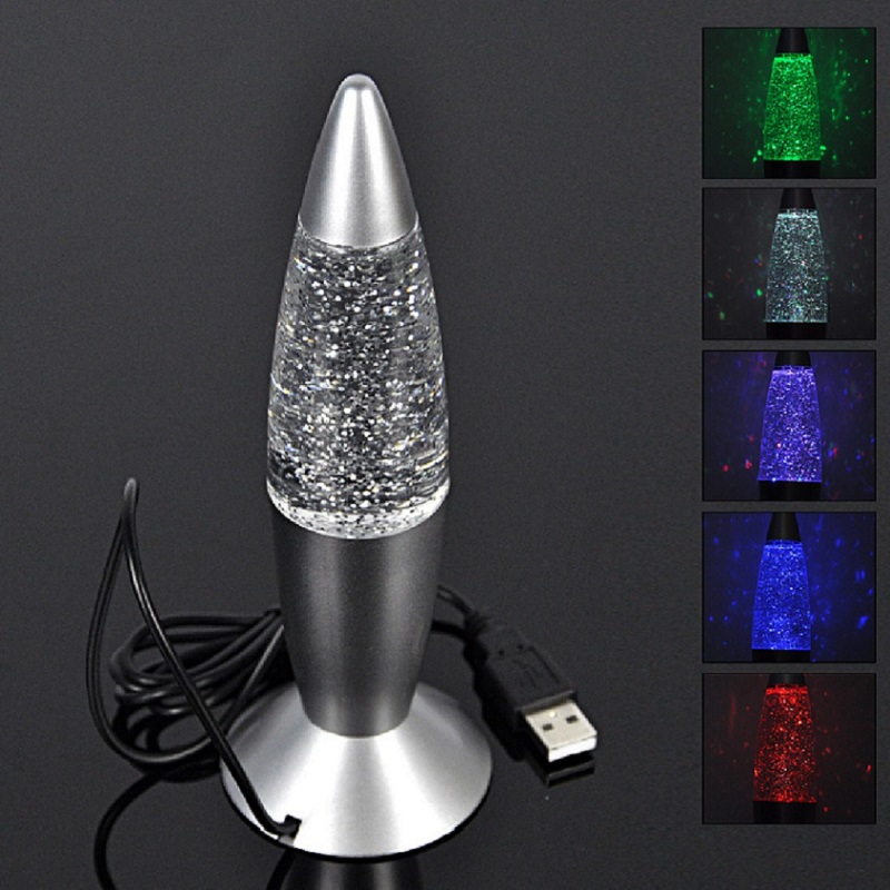Lámpara LED Rocket USB con Cam - Colour Changing Bulb reseña y precio