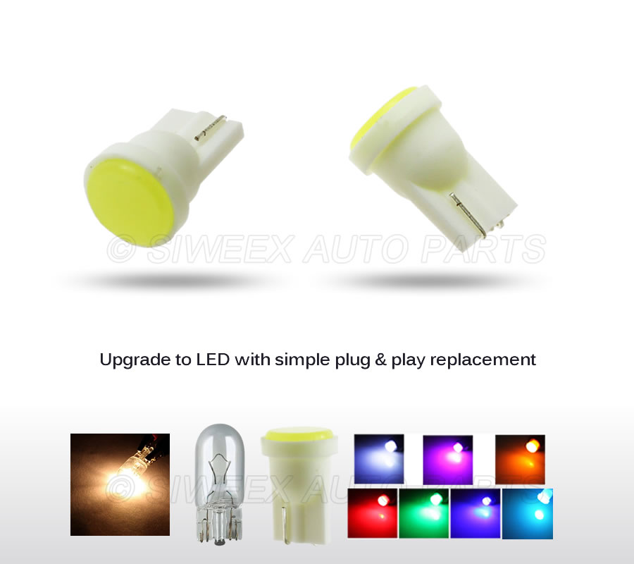 10 Uds T10 W5W Interior del co - Colour Changing Bulb reseña y precio