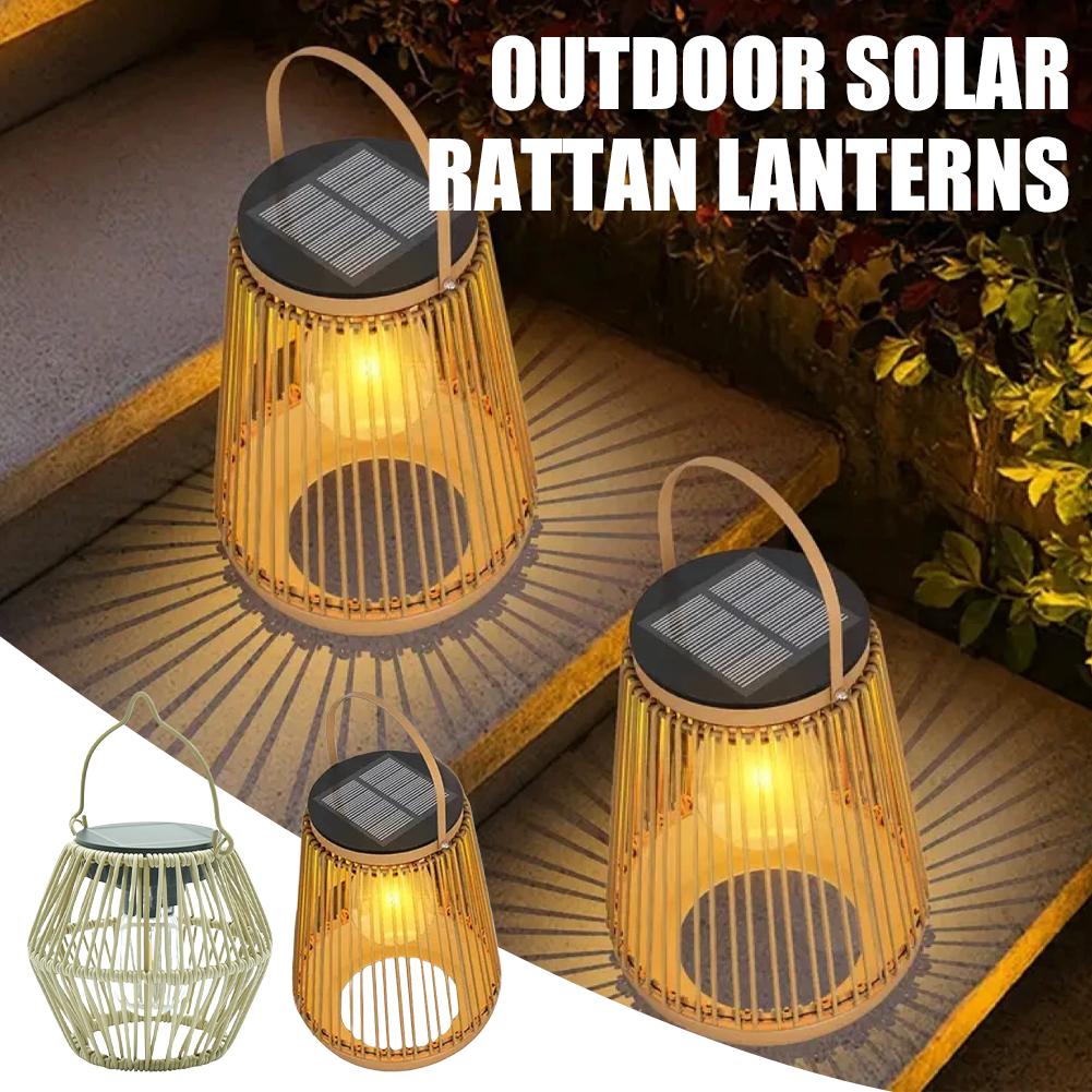 Lámpara Solar de Mimbre Imperm - Decor Lighting Lamps reseña y precio
