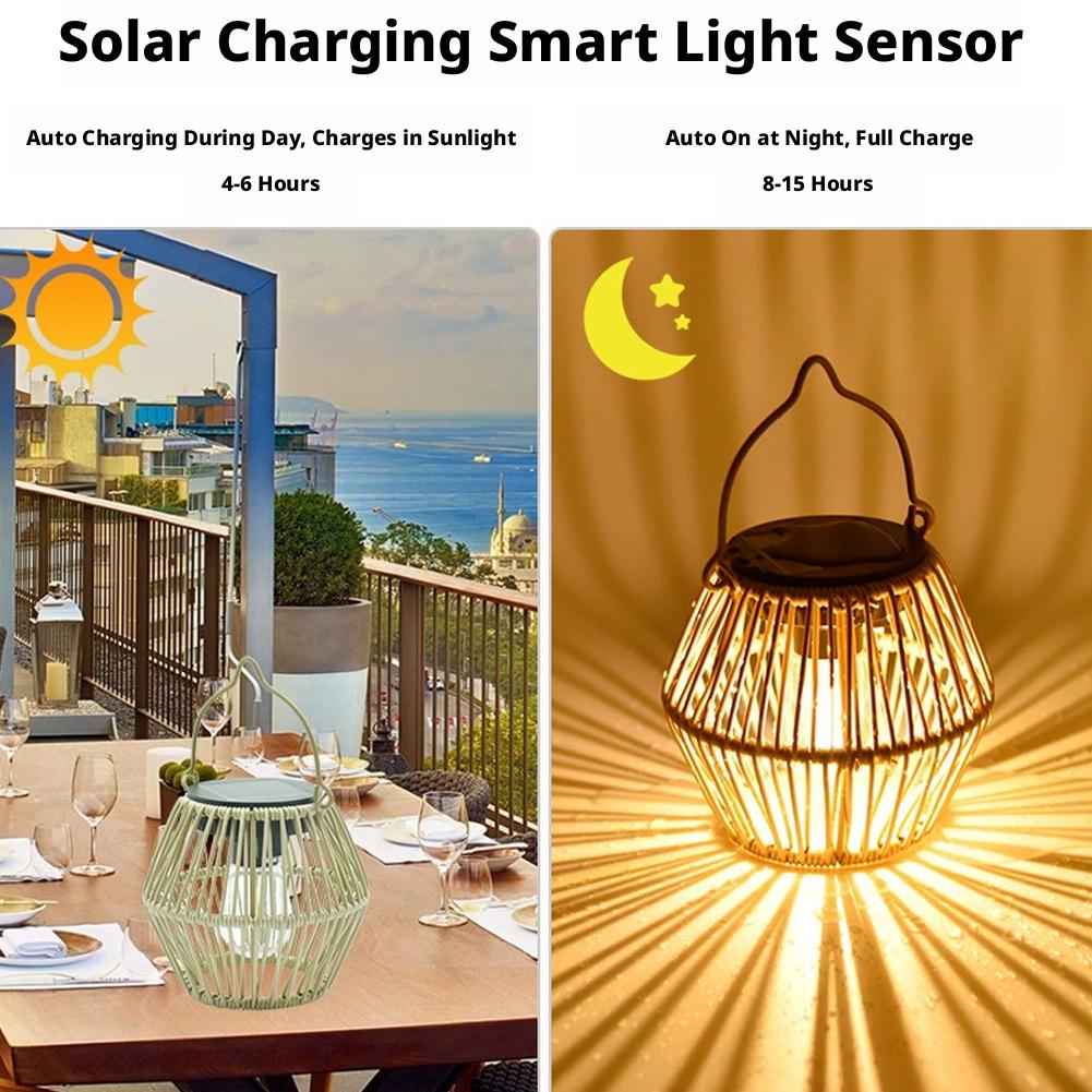 Lámpara Solar de Mimbre Imperm - Decor Lighting Lamps reseña y precio