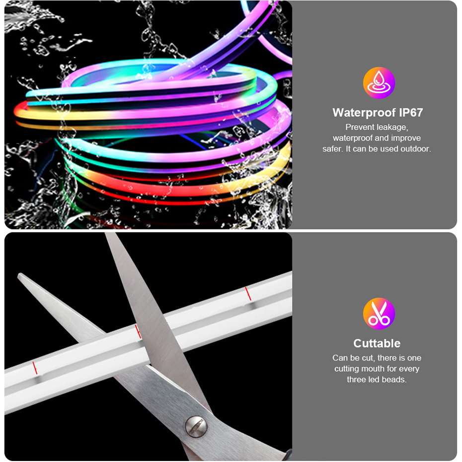 Tira de Luces LED RGBIC de Neó - Decor Lighting Uk reseña y precio