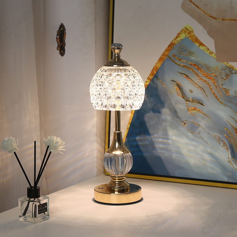 Lámpara de mesa acrílica de cr - Decor Lighting Uk reseña y precio