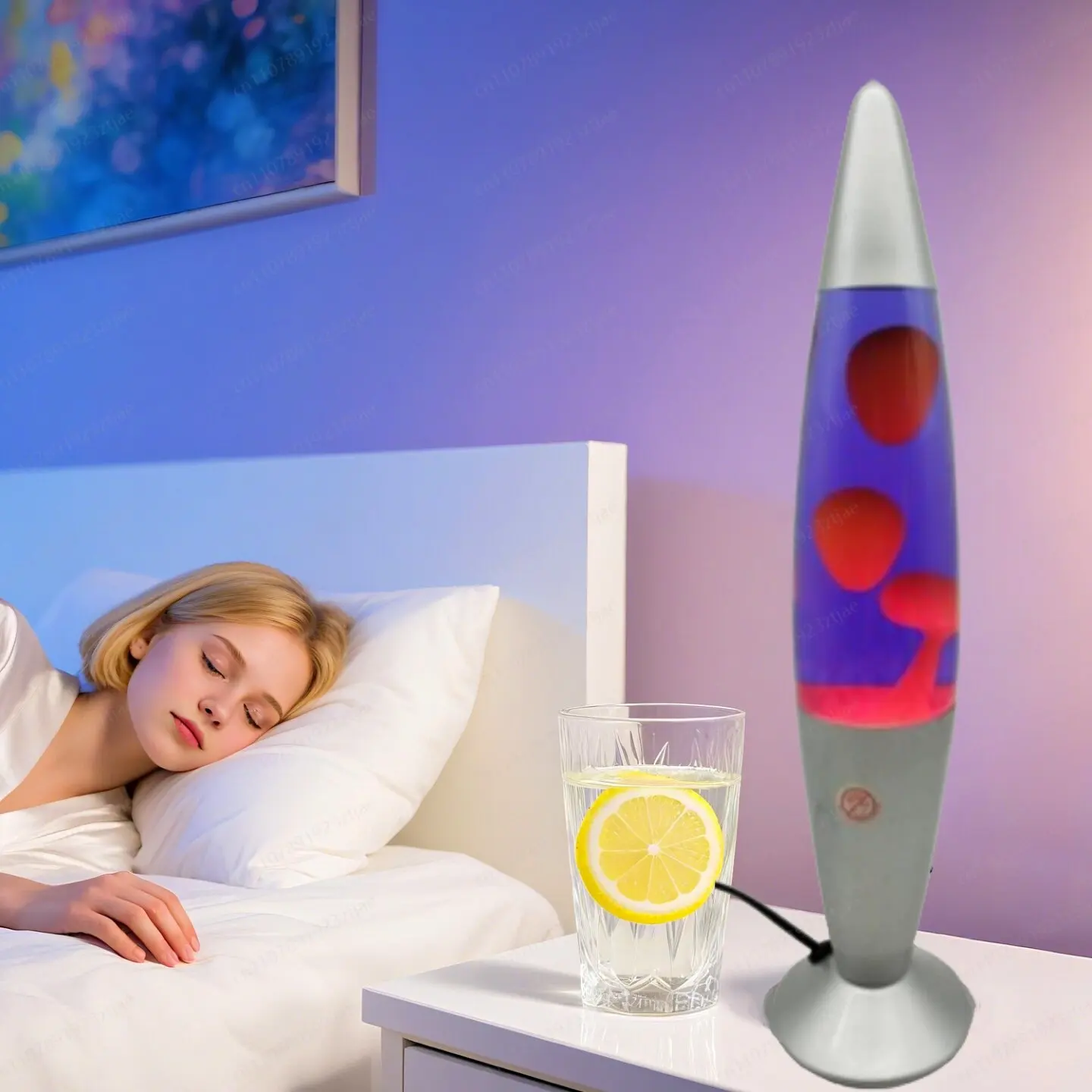 Lámpara de lava Magma de 16 pu - Lava Lamp Desktop reseña y precio