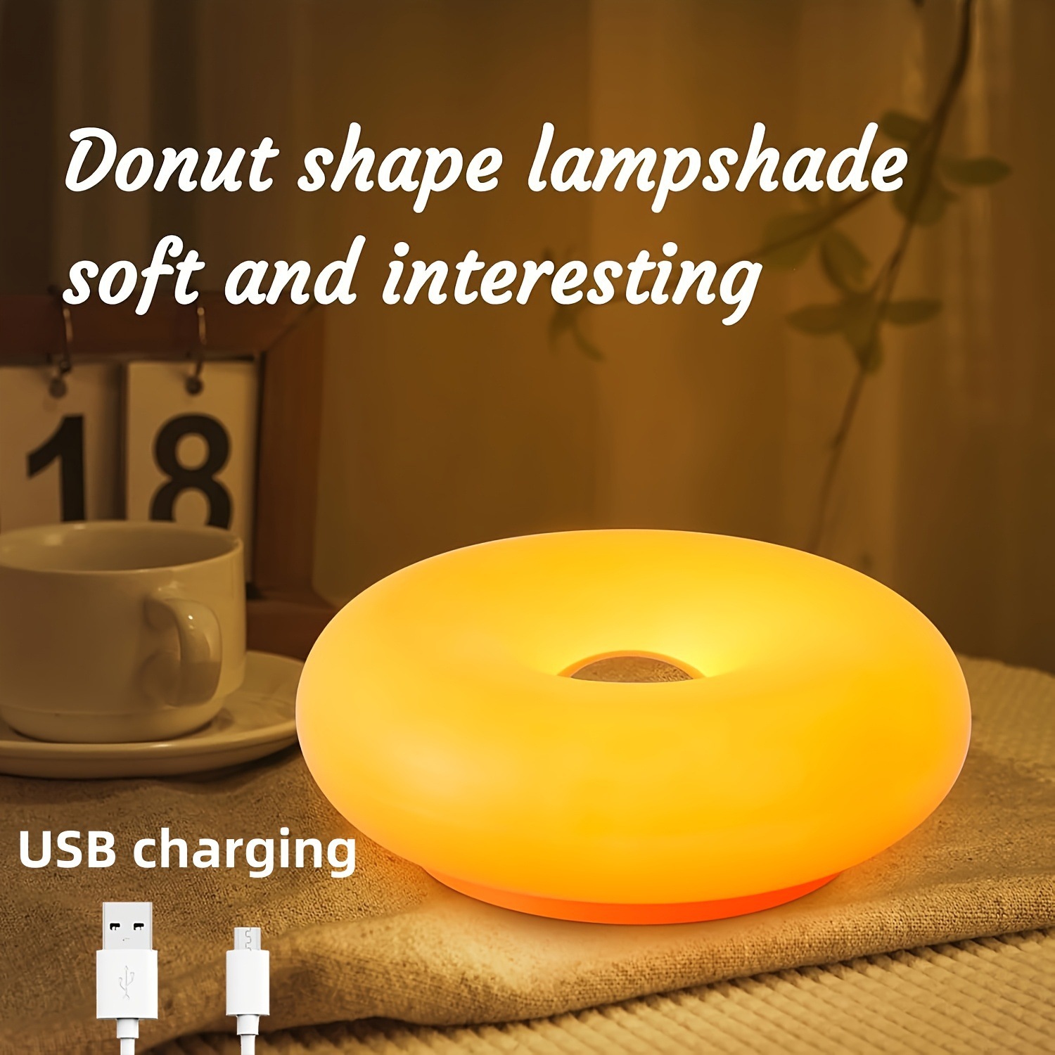 Lámpara Donut Retro-Moderna Pa - Decor Lighting Lamps reseña y precio