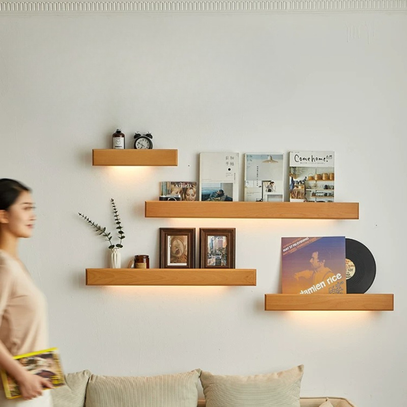 Estante de Pared de Madera Sól - Lighting And Decor Magazine reseña y precio