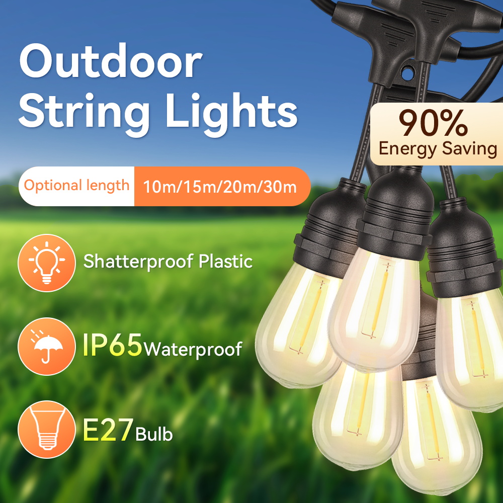 Guirnalda de luces para exteri - Decor Lighting Uk reseña y precio